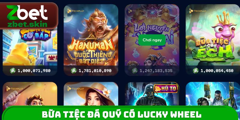 Bữa Tiệc Đá Quý có Lucky Wheel